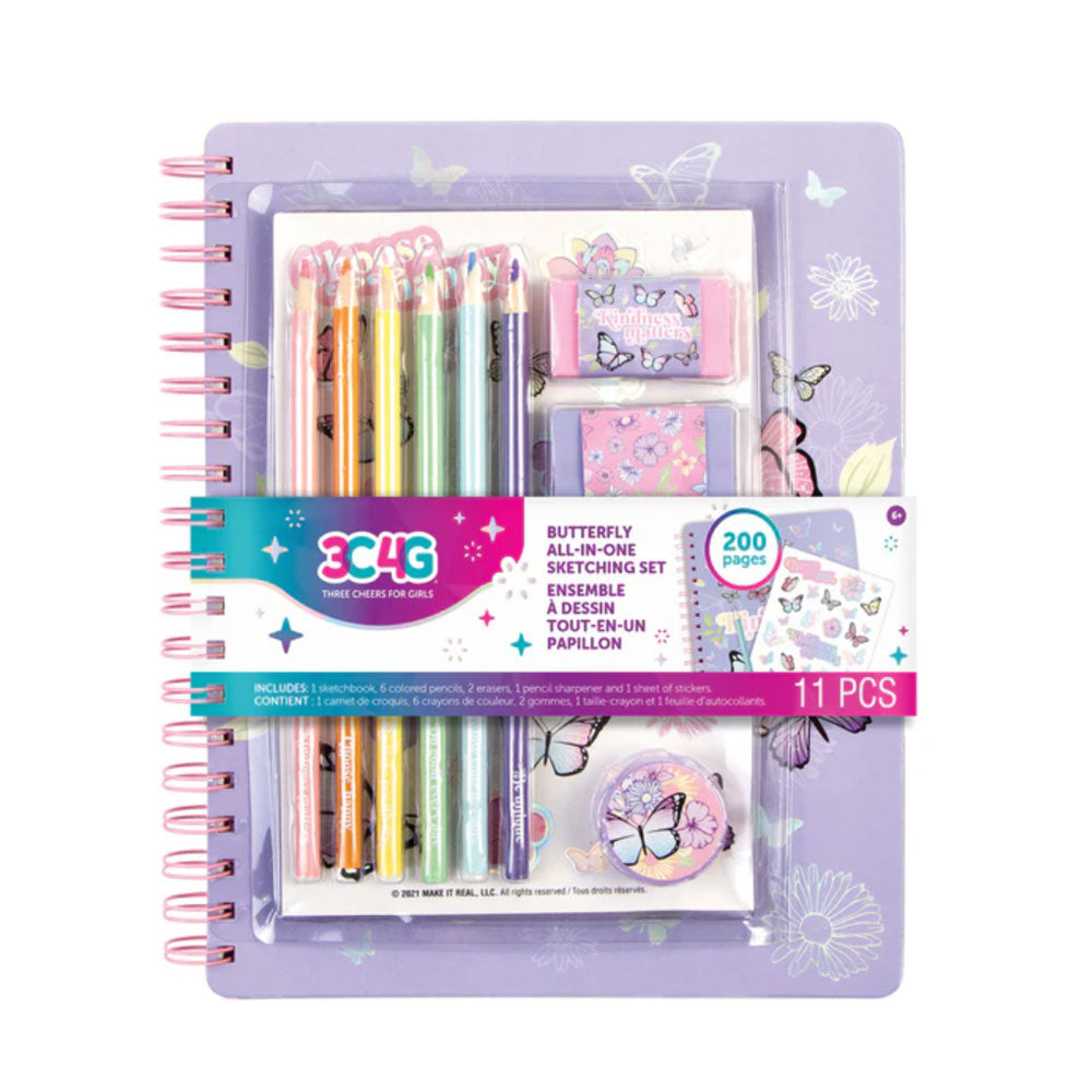 Butterfly All-In-1 Sketching Set