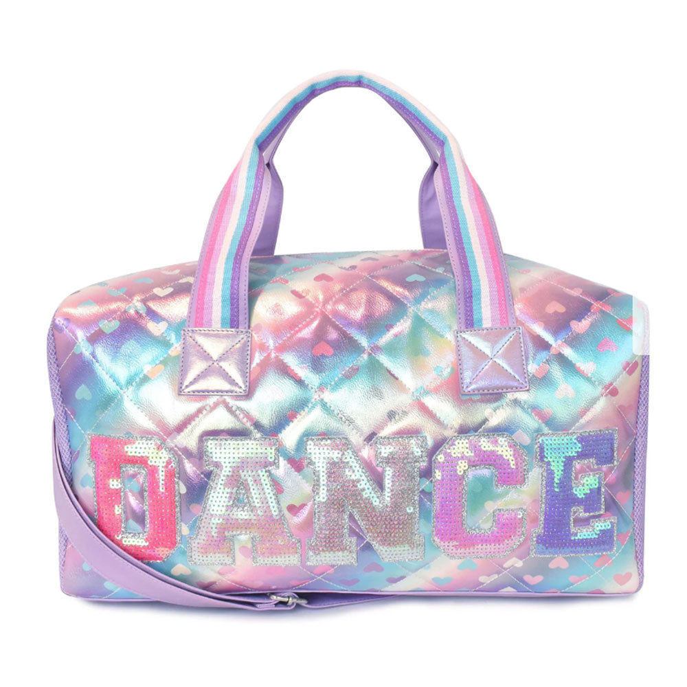 Duffle Metalica DANCE ombre hearts